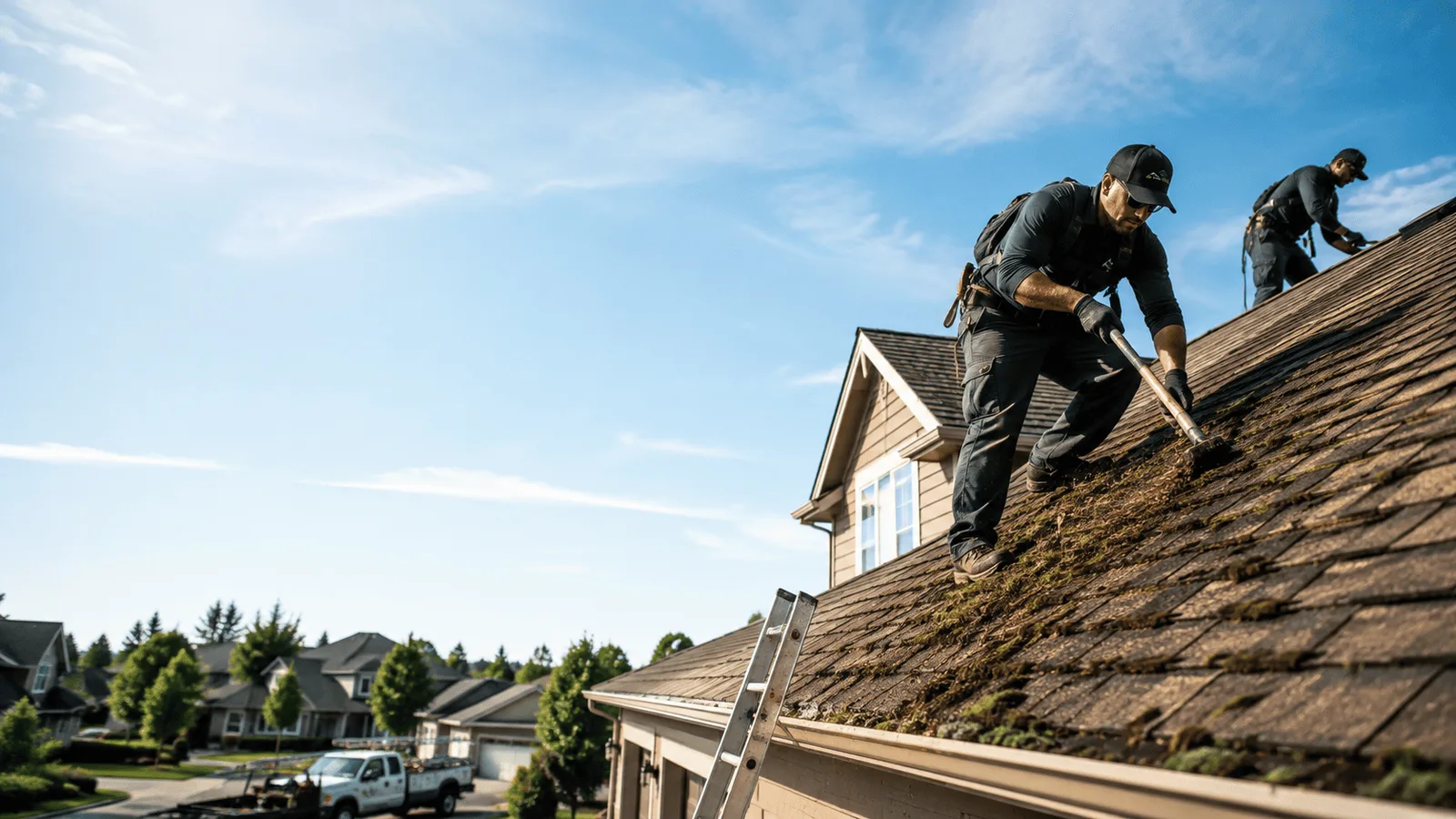 Roof Moss Removal in Hampton, KY near me